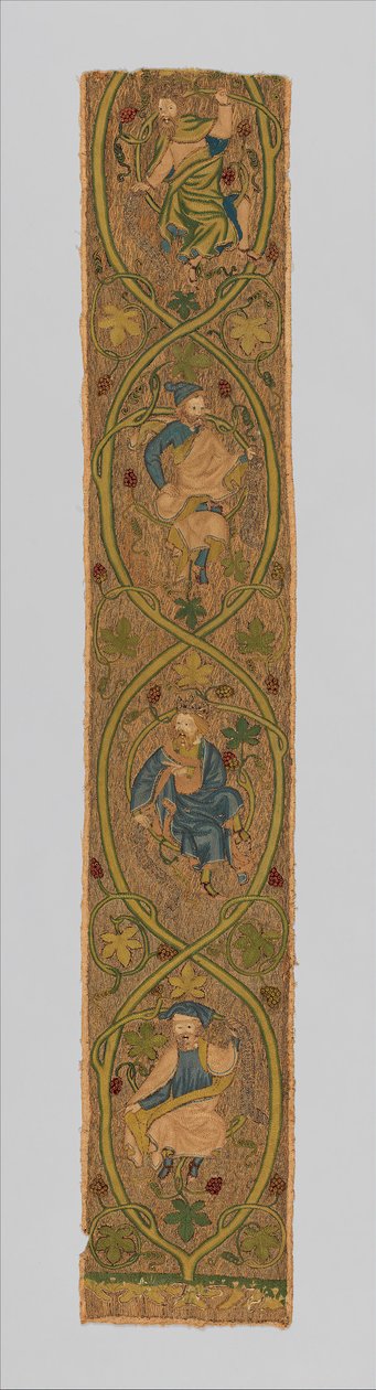 Orphrey, britisk, tredje kvartal 1300-tallet. av Unbekannt