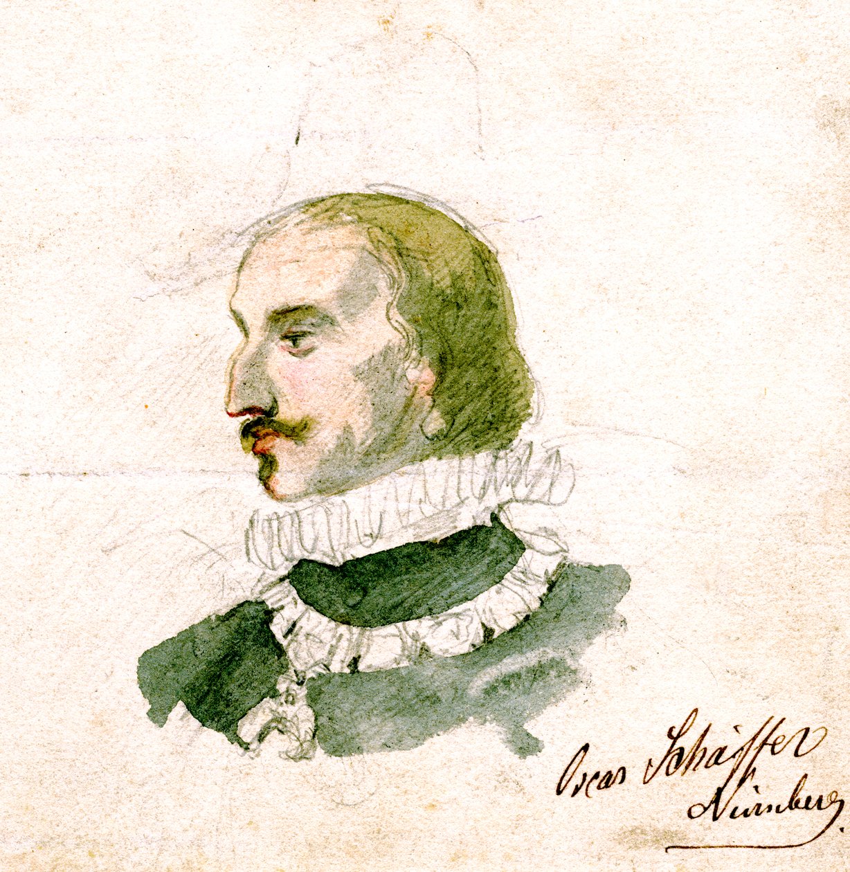 Oscar Schaeffer, c1800-tallet av Unbekannt