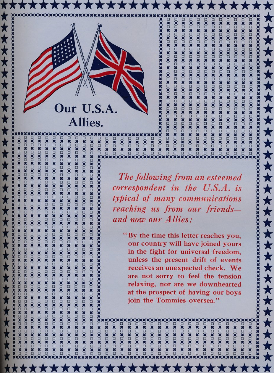 Våre U.S.A.-allierte, 1917 av Unbekannt