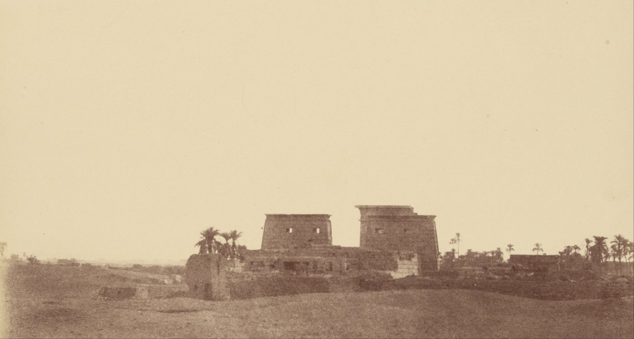 Oversikt over Palace of Karnak av Unbekannt