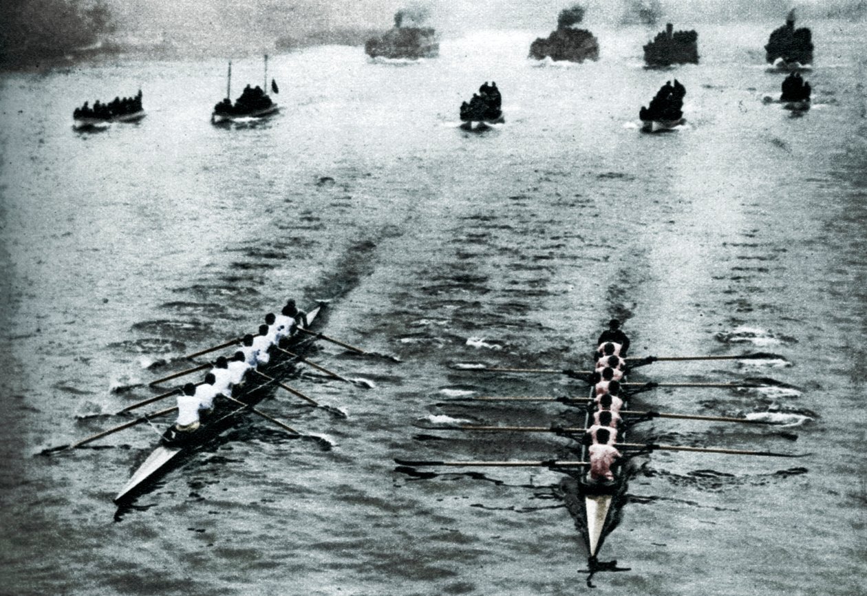 Oxford og Cambridge Boat Race, London, 1926-1927. av Unbekannt