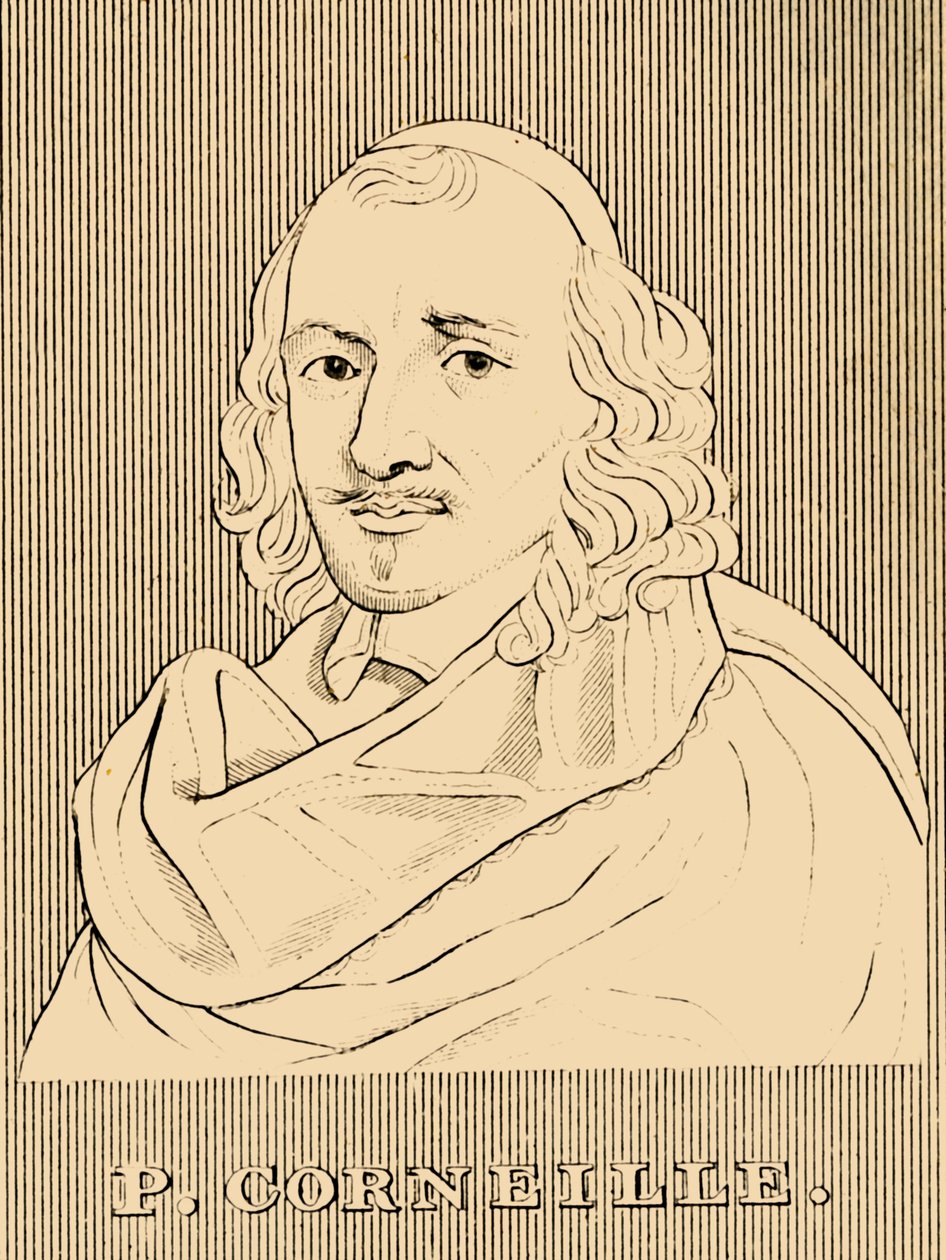 P. Corneille, 1606-1684, 1830. av Unbekannt