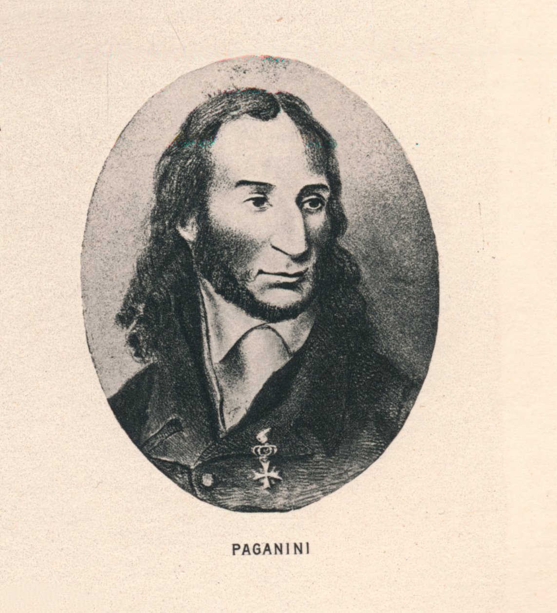 Paganini., 1895 av Unbekannt