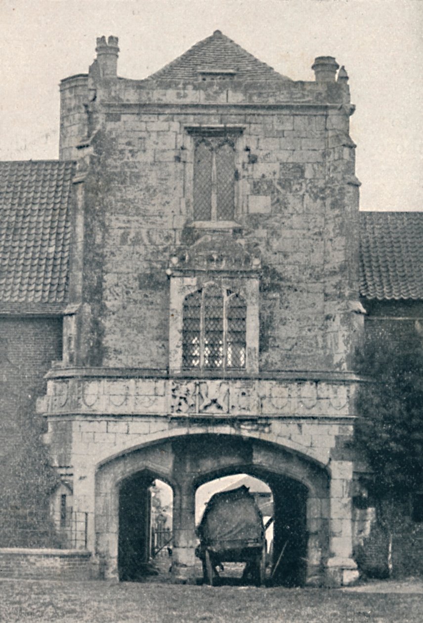 Palace Gateway, Cawood, nær York, 1903 av Unbekannt