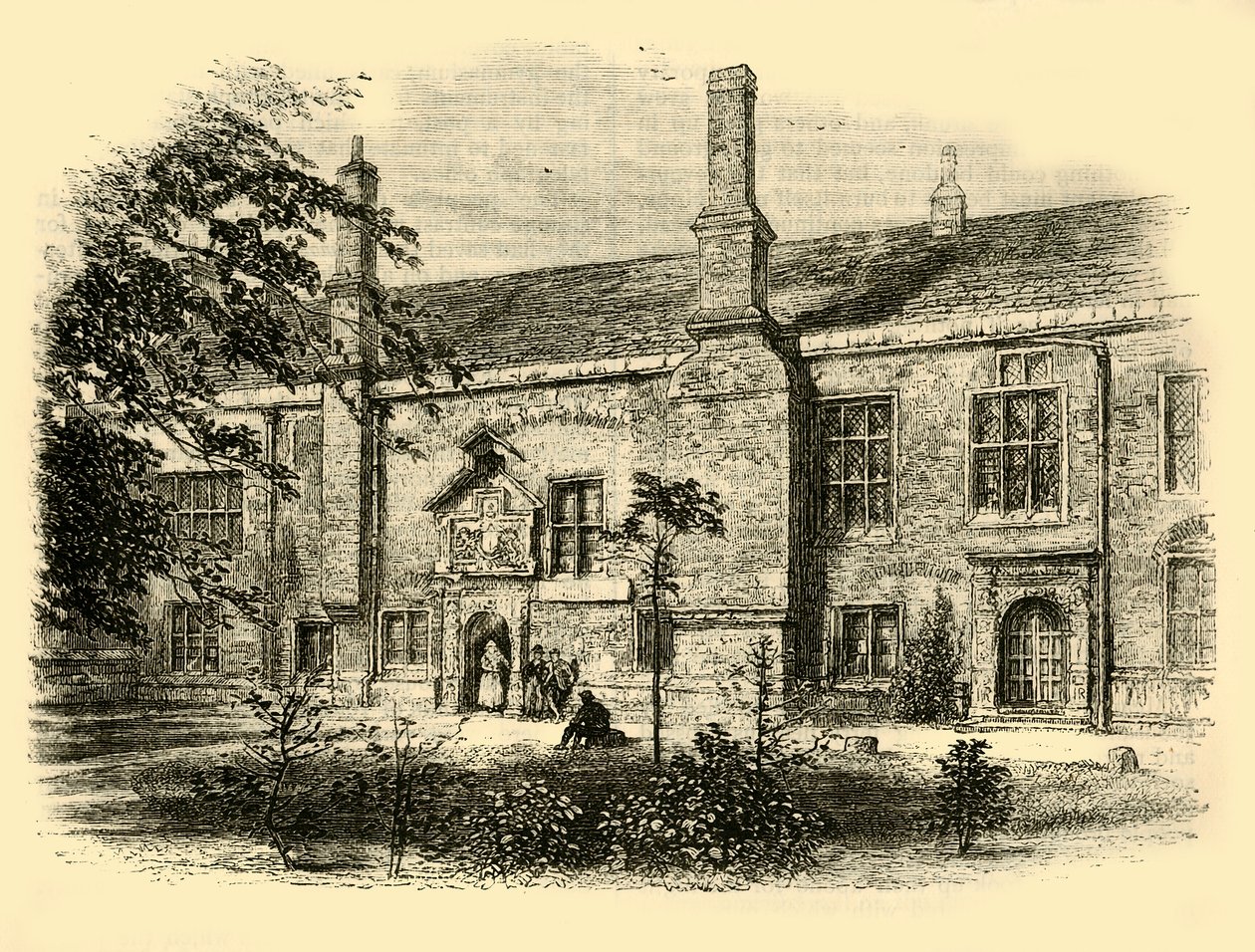 Palace of the Stuarts, York, 1881. av Unbekannt