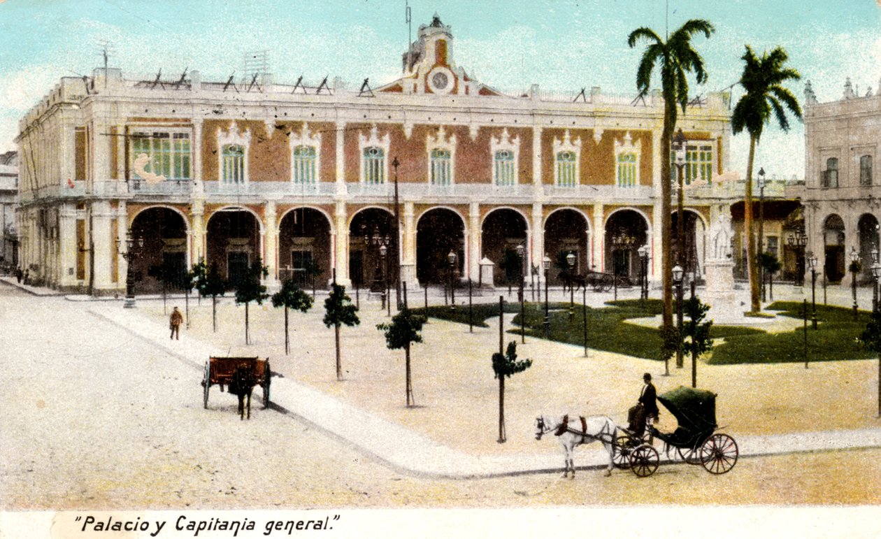 Palass og generalkapteinskap, Cuba, 1907 av Unbekannt