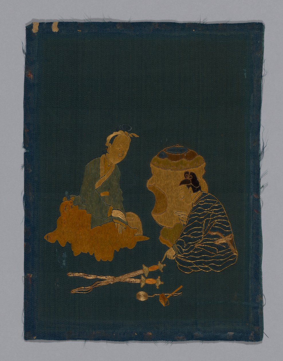 Paneldel, Kina, Qing-dynastiet 1644-1911, 180050. av Unbekannt