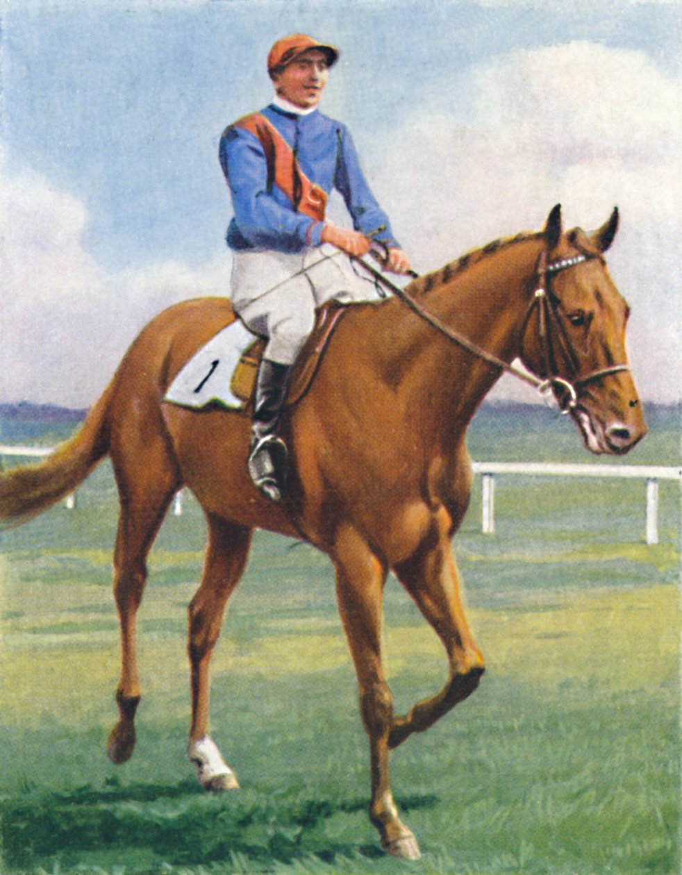 Panorama, Jockey: P. Beasley, 1939 av Unbekannt