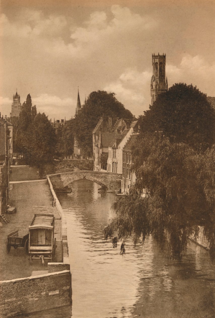 Panorama over den grønne kaien, c1928 av Unbekannt