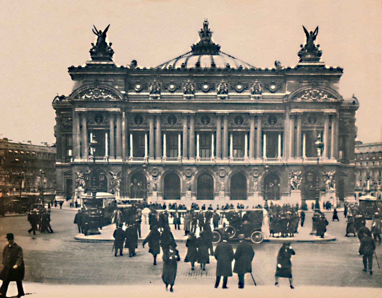 Paris. - LOpéra. - LL, c1910. av Unbekannt