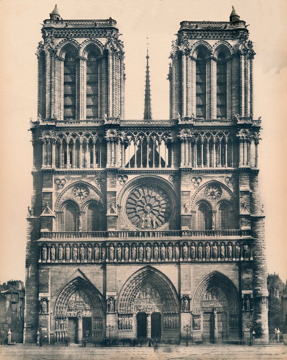 Paris. - Vår dame. -LL, c1910. av Unbekannt