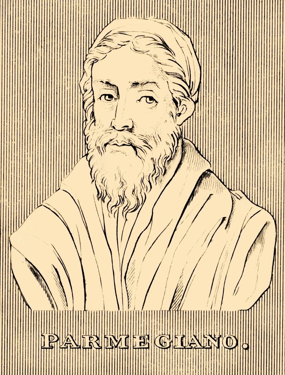 Parmigiano, 1503-1540, 1830. av Unbekannt