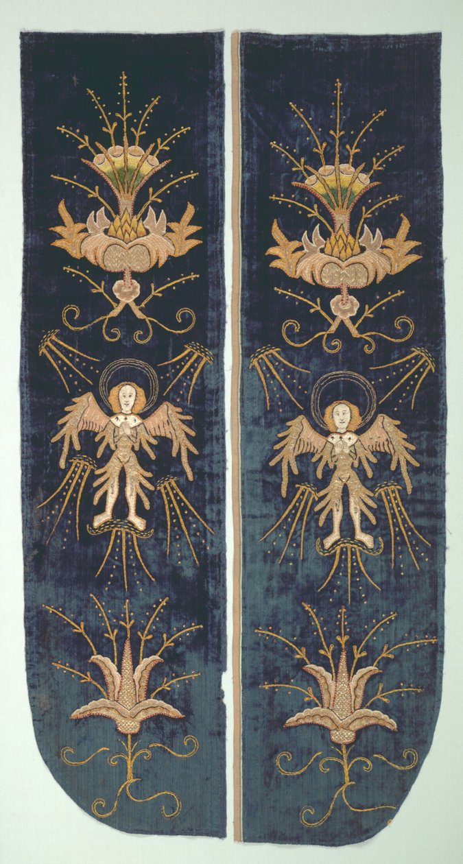 Del av en Chasuble Back, ca. 1500. av Unbekannt