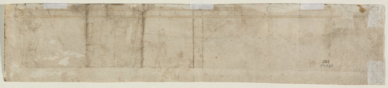 Partial Architectural Study, first half 1500s.  av Unbekannt