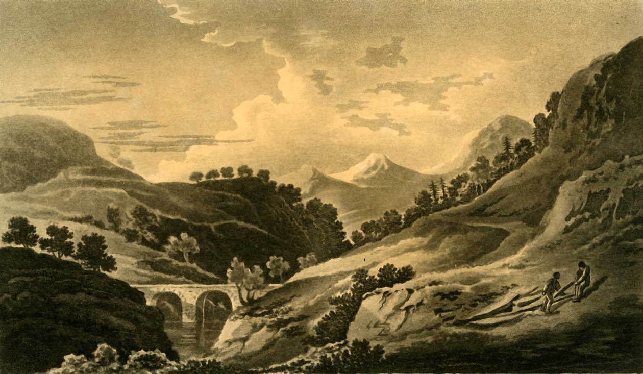 Pass av Killicrankie, 1802. av Unbekannt