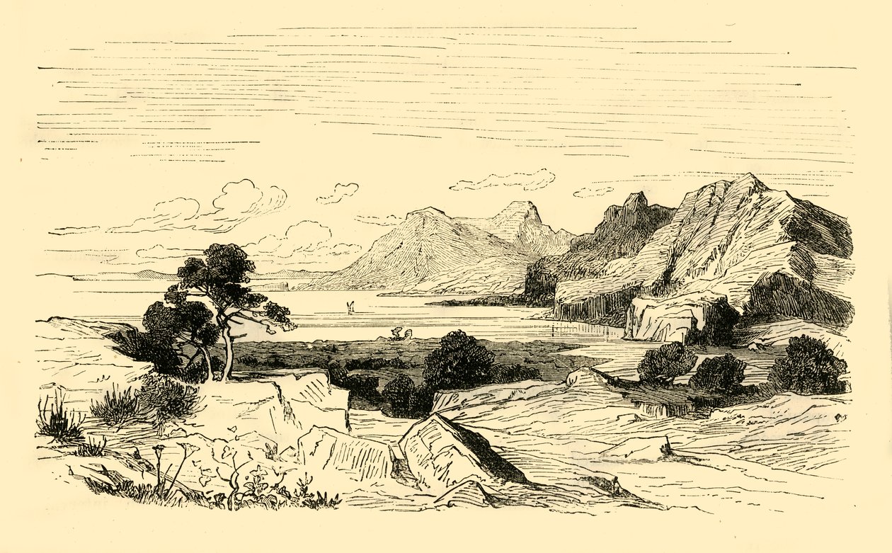Pass of Thermopylae, 1890. av Unbekannt
