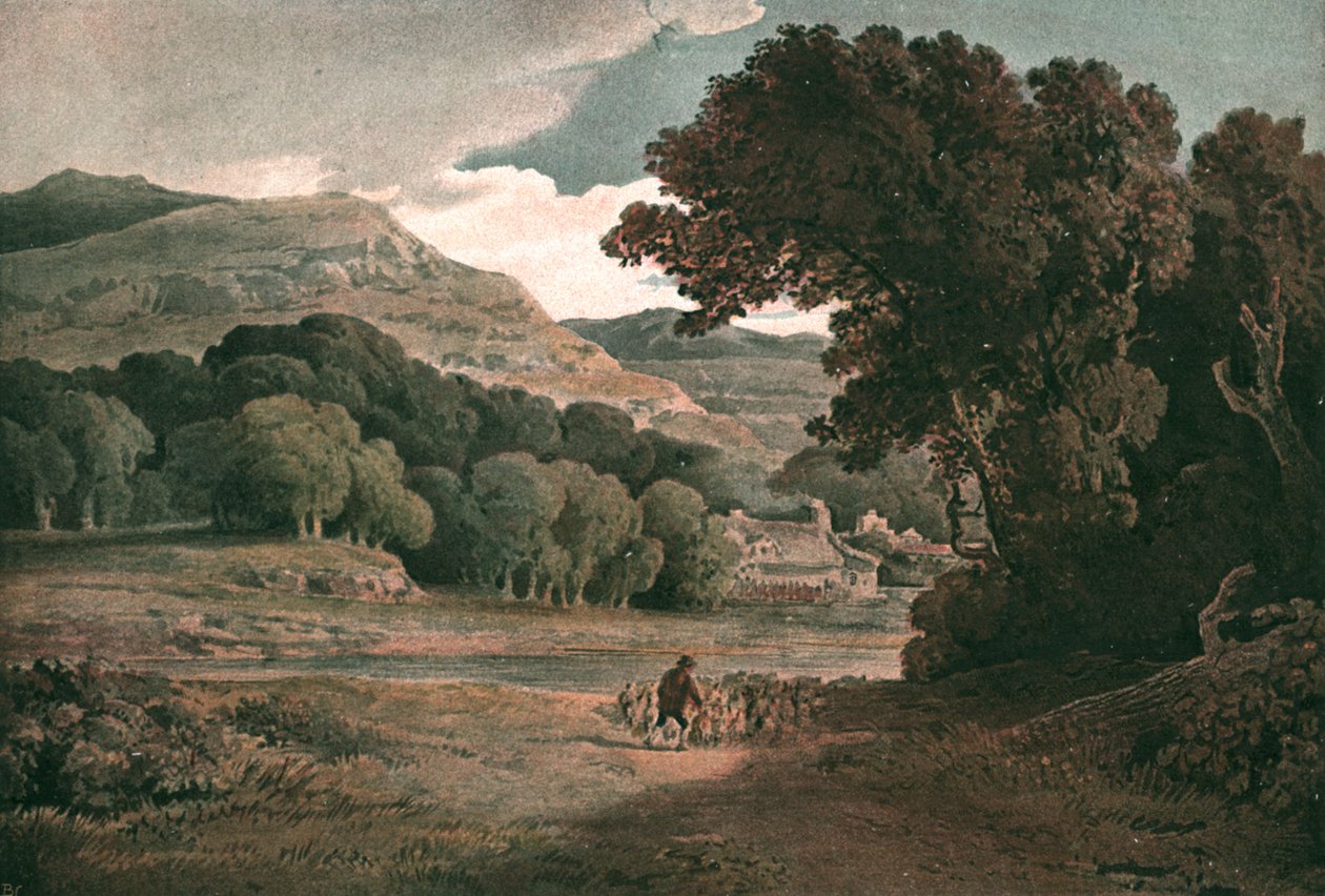 Pastoralt landskap, c1900. av Unbekannt
