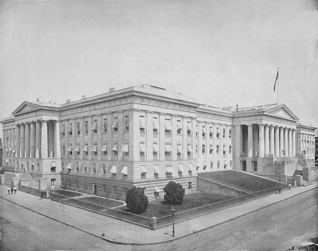 Patentkontoret, Washington, c1897. av Unbekannt