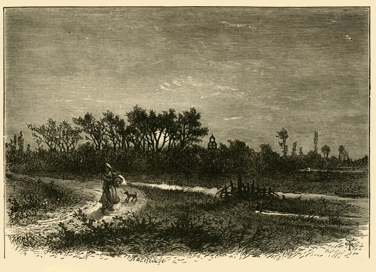 Peakirk, fra Cut, 1898. av Unbekannt