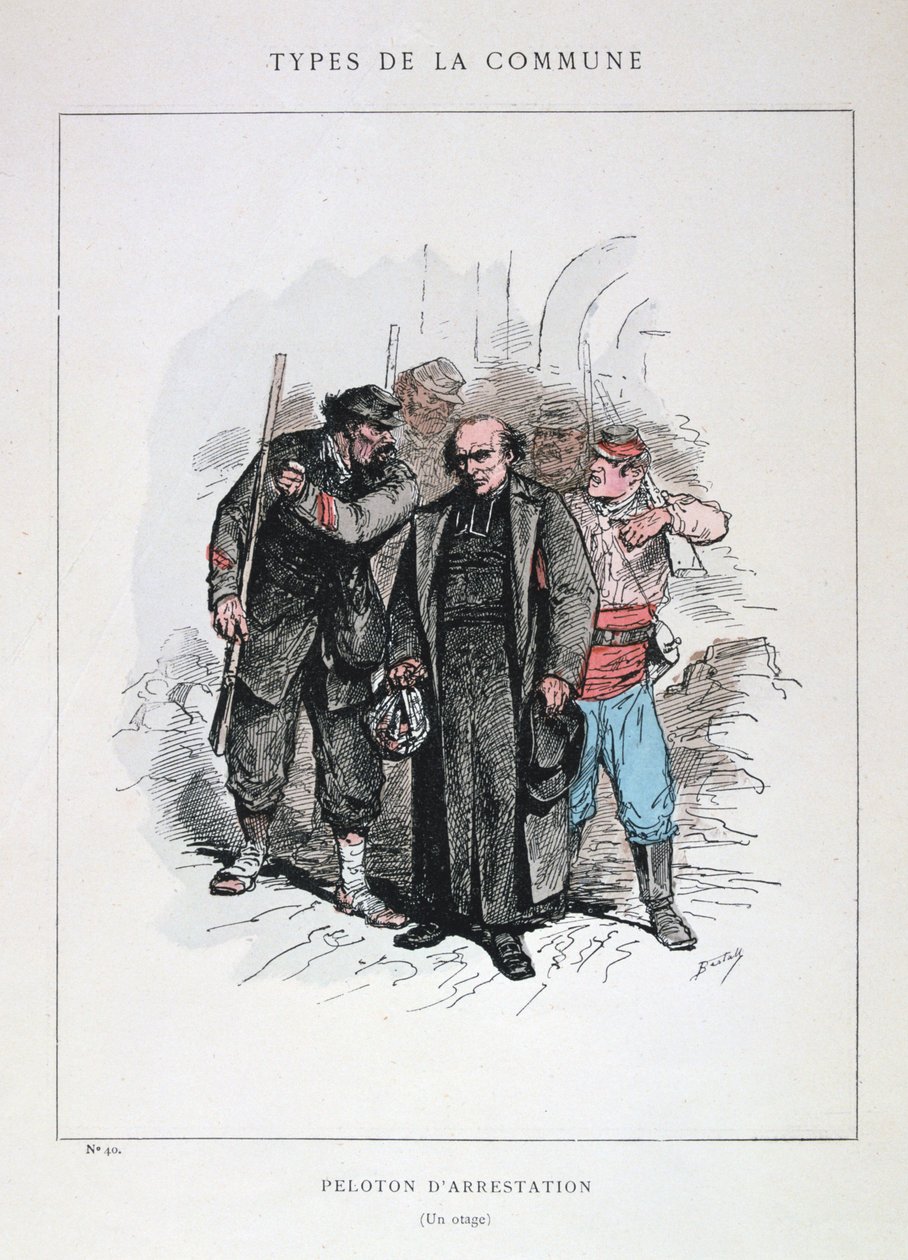 Arrest Squad, Paris Commune, 1871 av Unbekannt