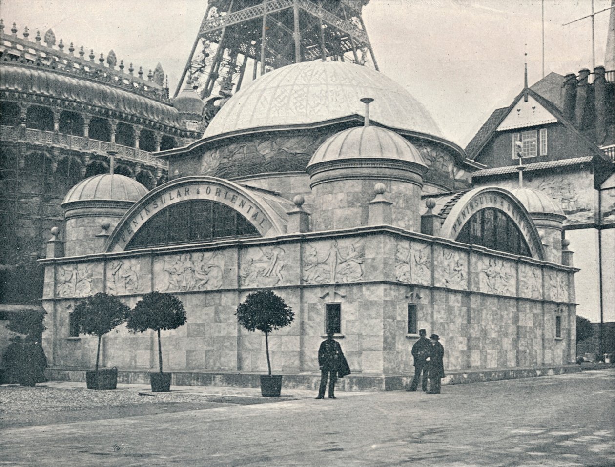 Peninsular and Oriental Pavilion River Front, c1900 av Unbekannt
