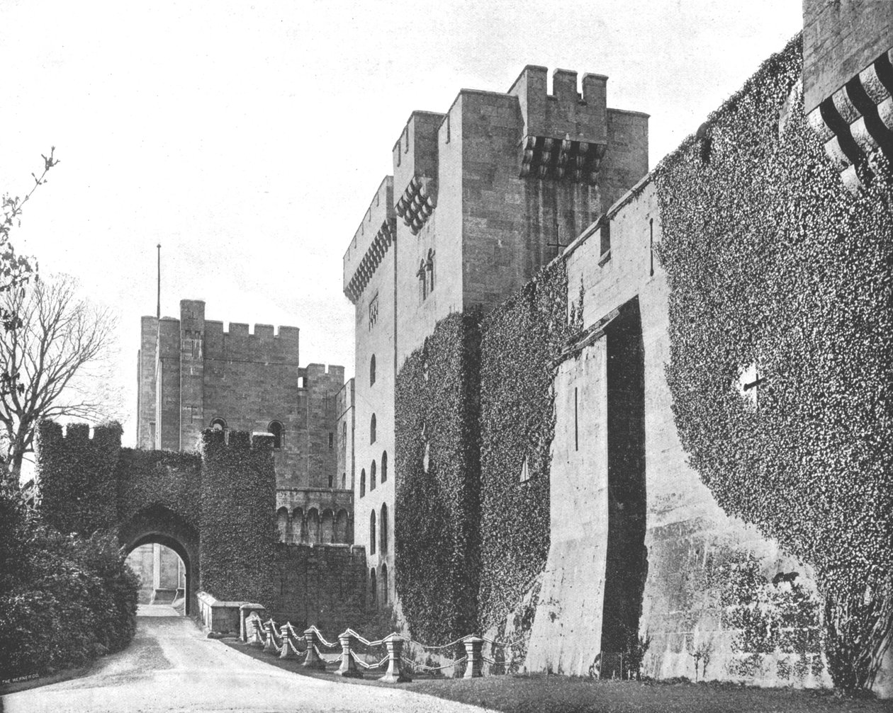 Penrhyn Castle, Bangor, Nord-Wales, 1894. av Unbekannt