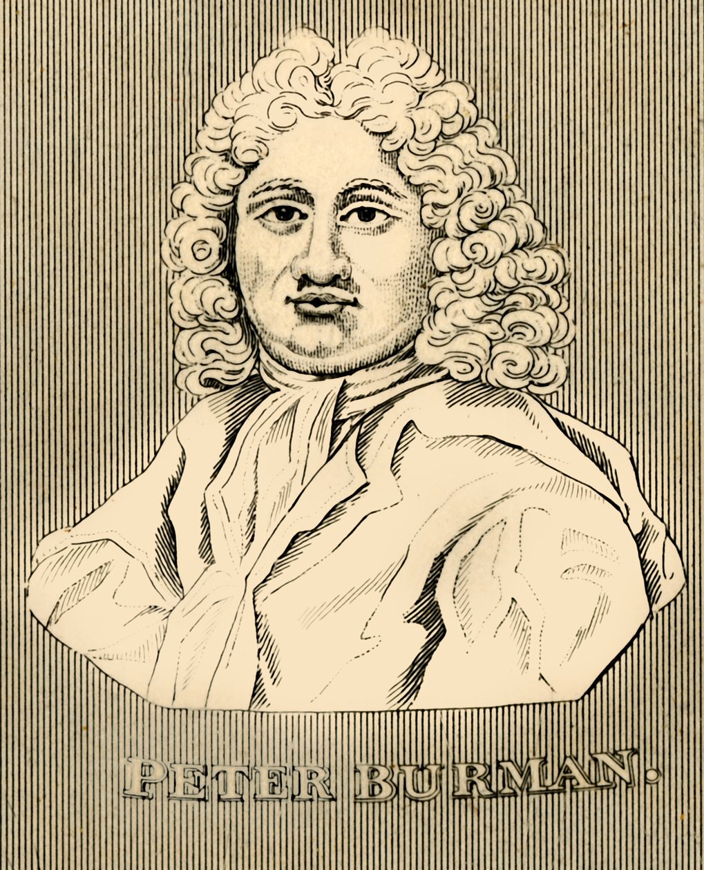 Peter Burman, 1668-1741, 1830. av Unbekannt