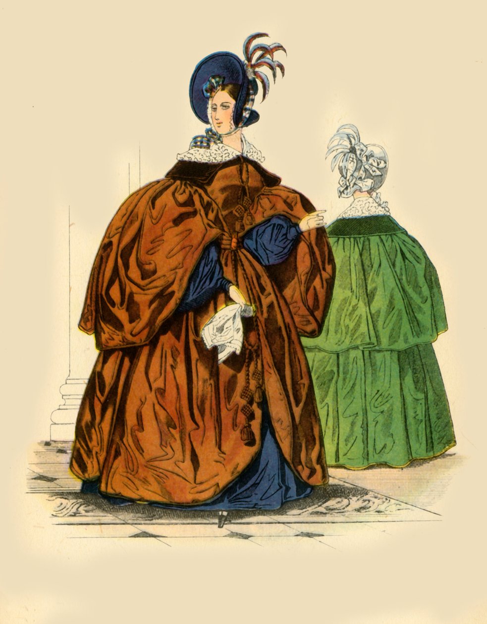 Petit Courrier des Dames, 1835, 1943. av Unbekannt
