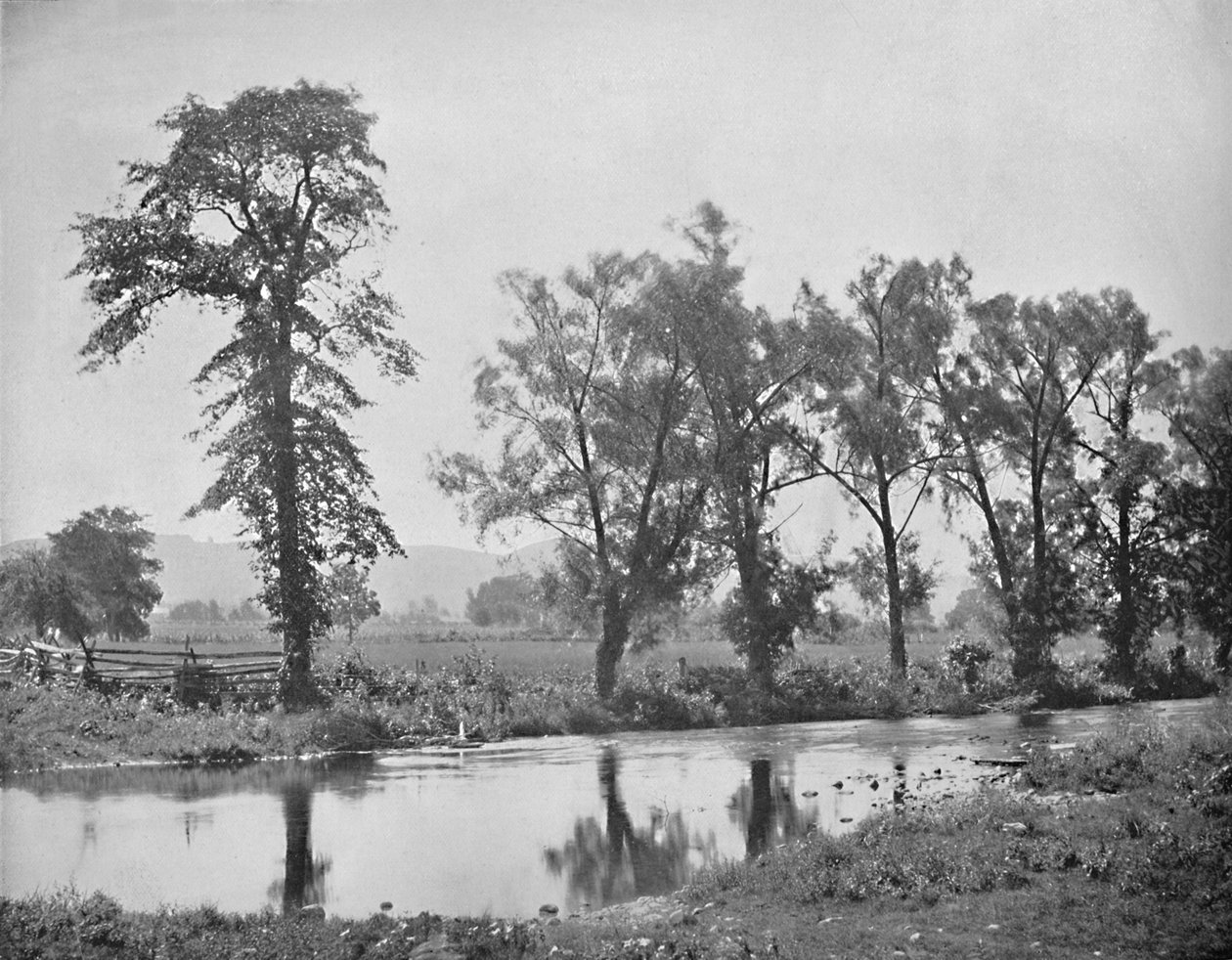 Pittoresk utsikt nær Schooleys Mount, New Jersey, c1897. av Unbekannt
