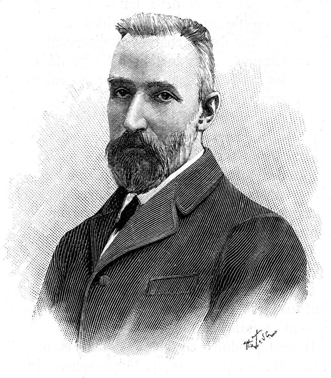 Pierre Curie, fransk kjemiker av Unbekannt