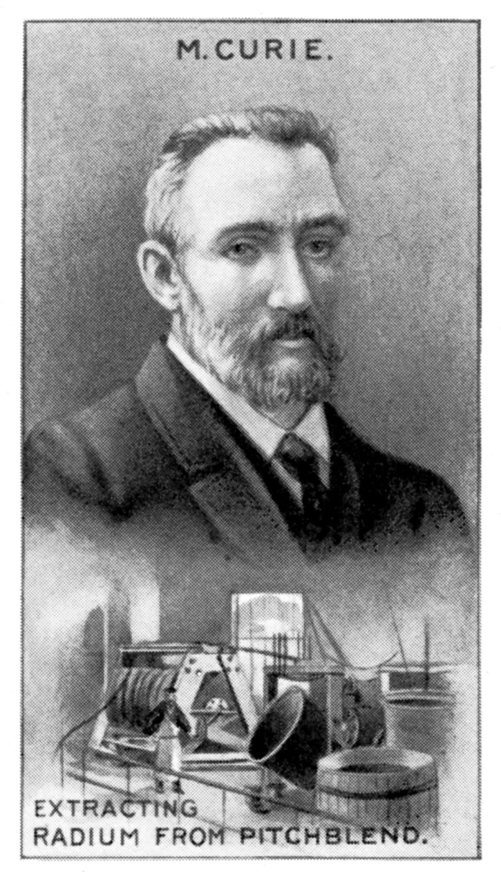 Pierre Curie , fransk fysiker, c1924 av Unbekannt