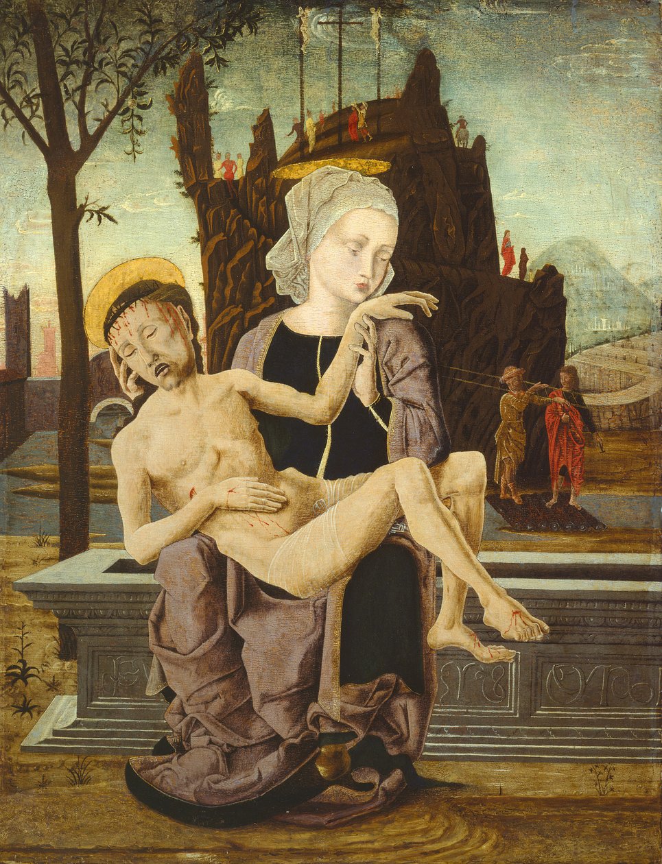 Pietà, 14751500. av Unbekannt