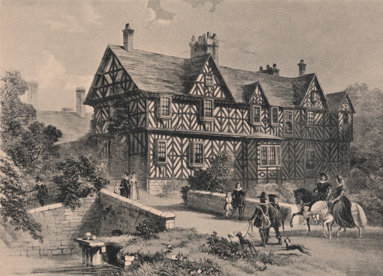 Pitchford Hall, Shropshire, 1915 av Unbekannt