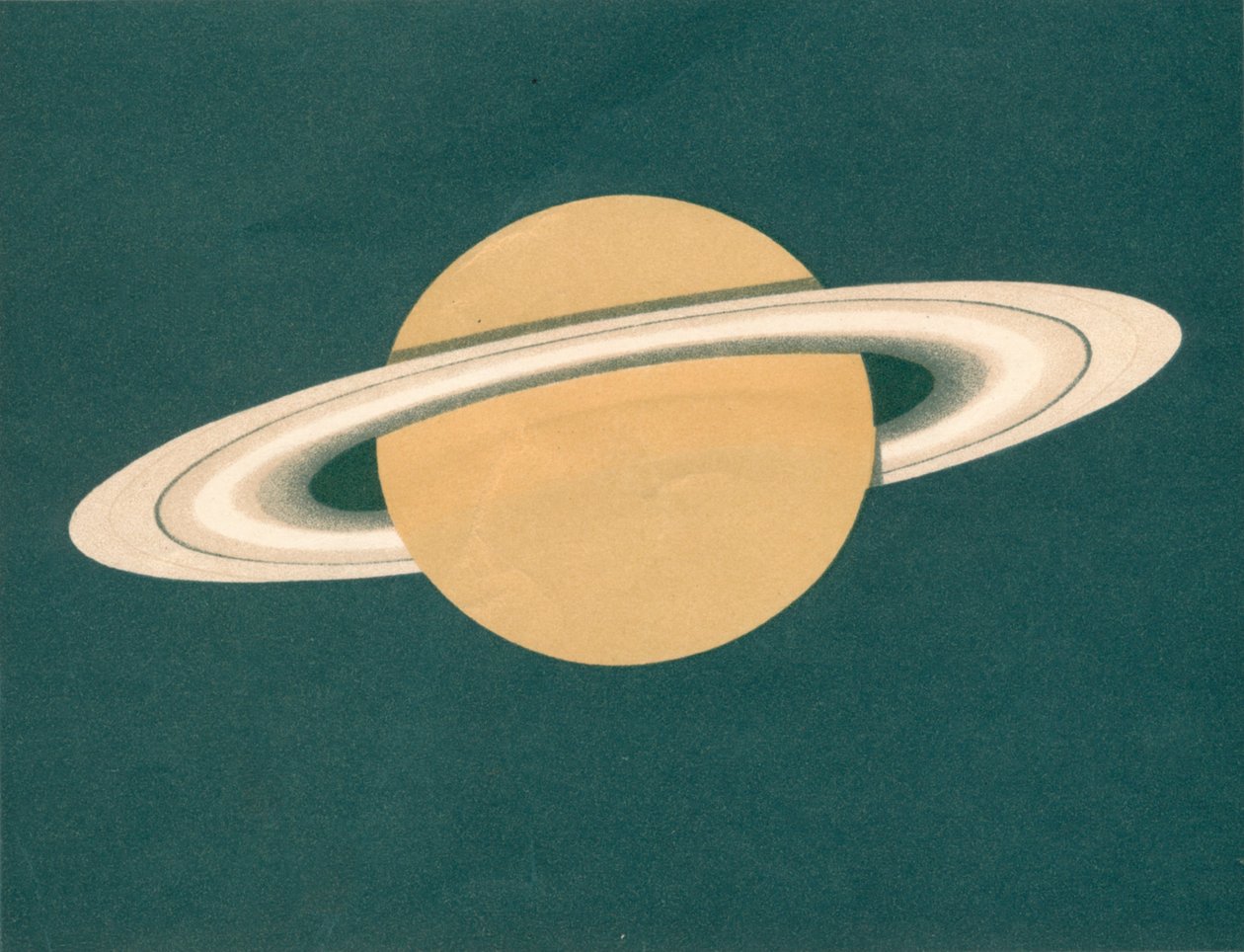 Planeter - Fig.2. Saturn, c1902 av Unbekannt