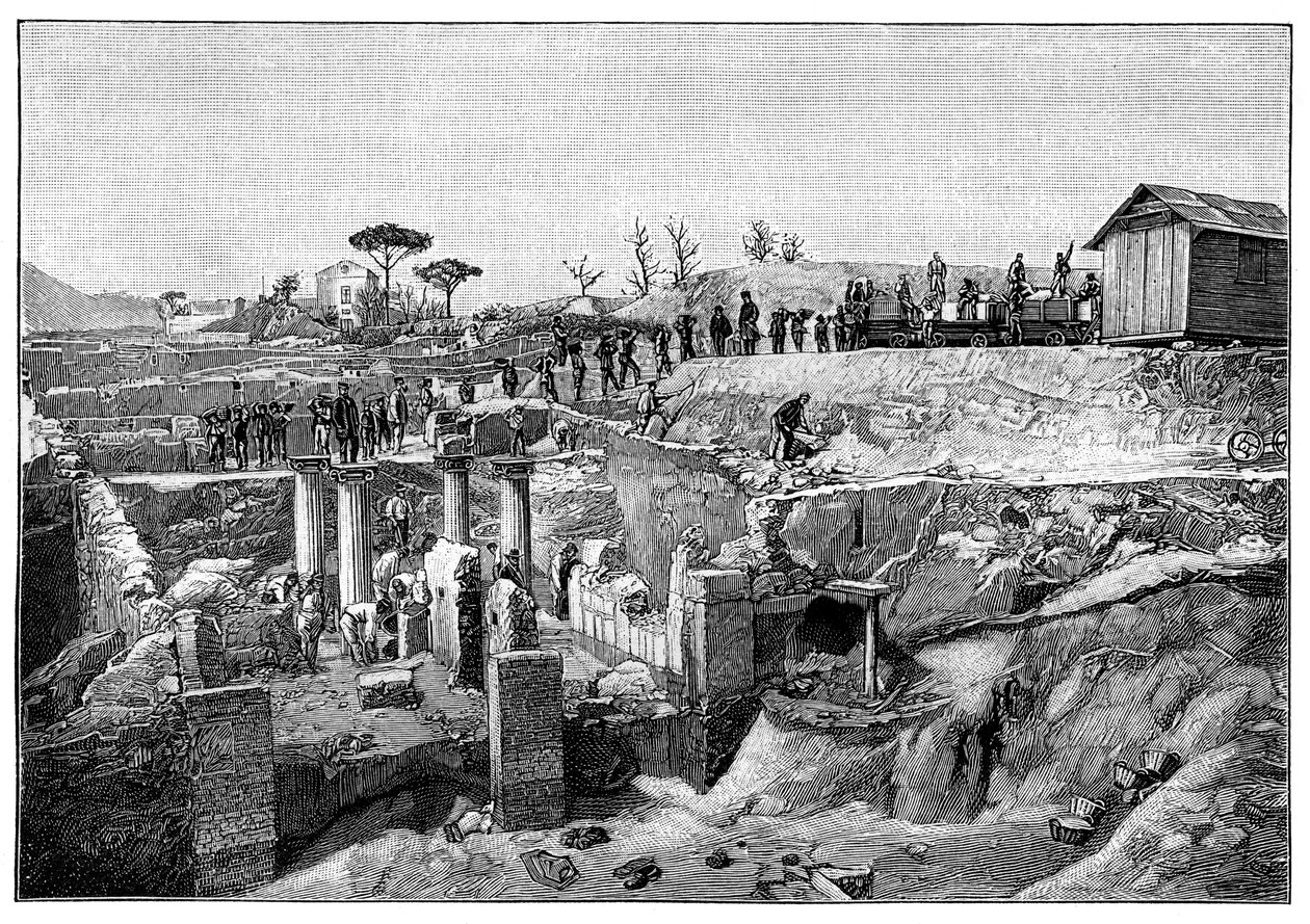 Pompeii, Italia, 1900 av Unbekannt