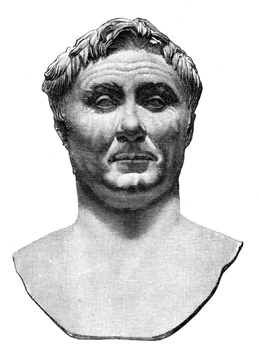 Pompeius Magnus , romersk militær og politisk leder, 1902 av Unbekannt
