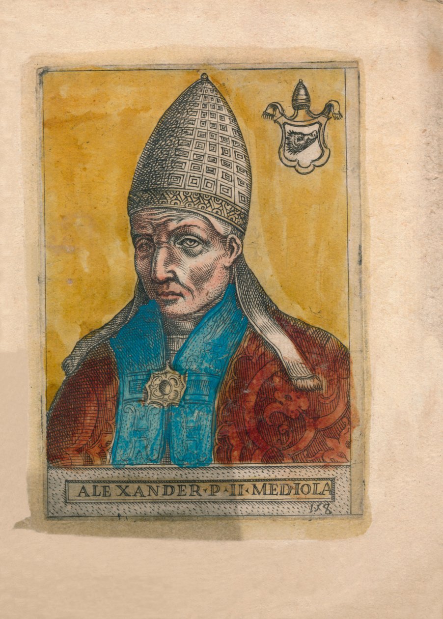 Pave Alexander II. av Unbekannt