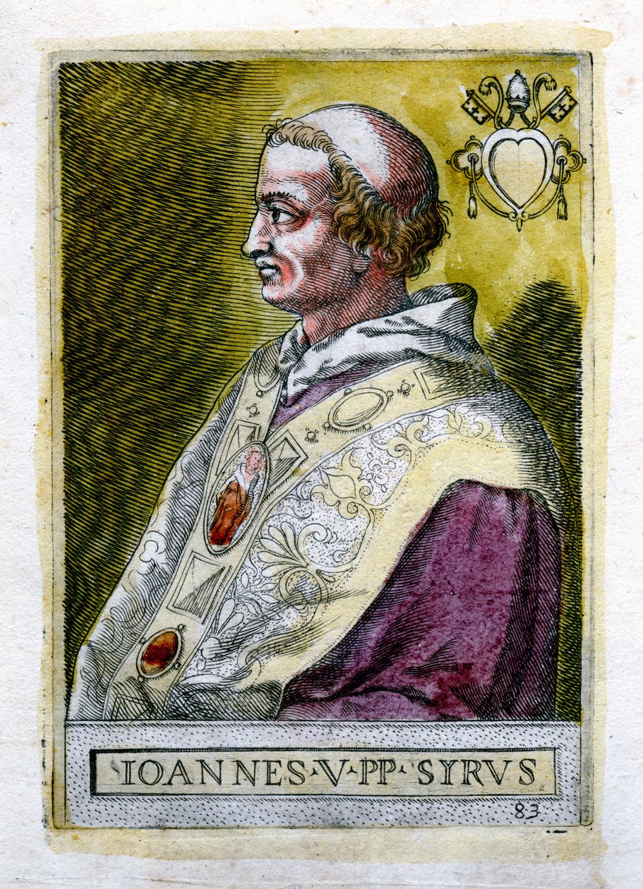 Pave Johannes V av Unbekannt