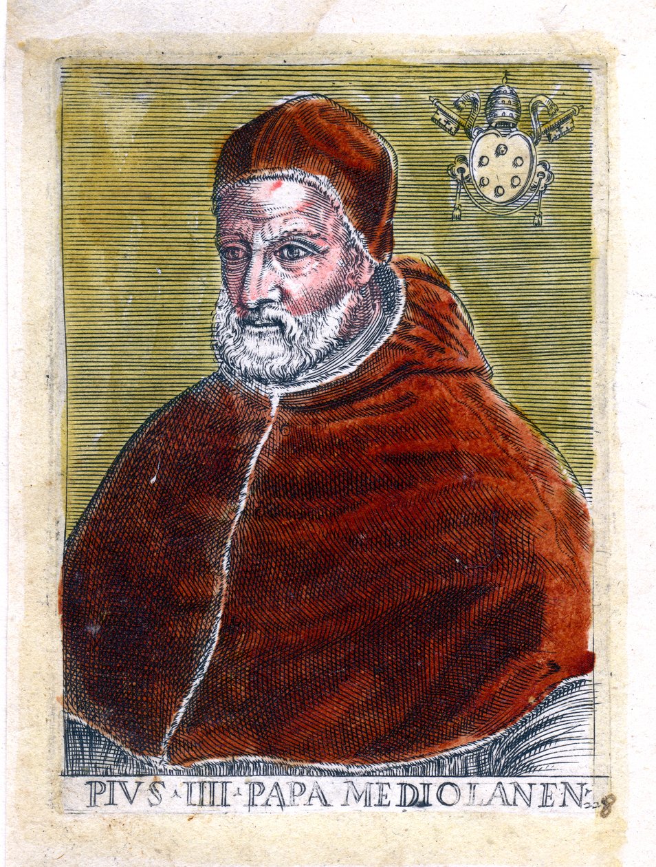 Pave Pius IV av Unbekannt