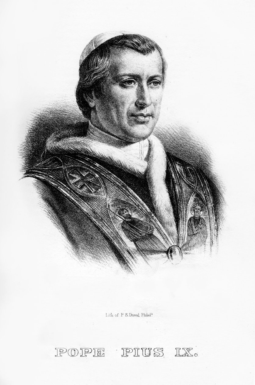 Pave Pius IV, 1854 av Unbekannt