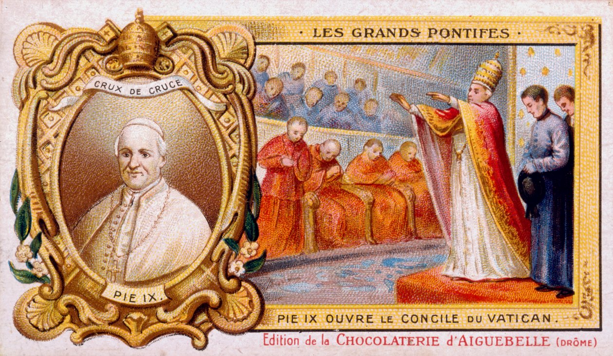 Pave Pius IX, 1869-1899 av Unbekannt