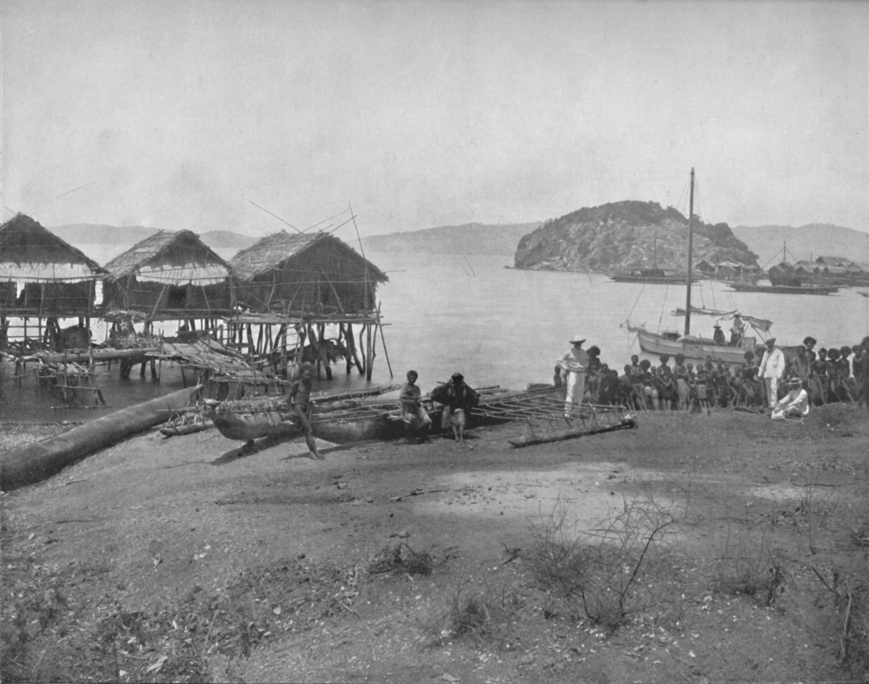 Port Moresby, 1800-tallet av Unbekannt