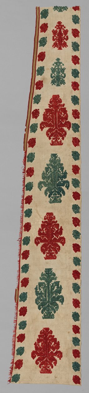 Del av et sengetelt, 1700-tallet. av Unbekannt