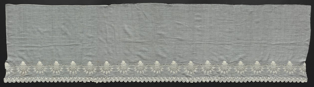 Del av en volang, 1800-tallet. av Unbekannt