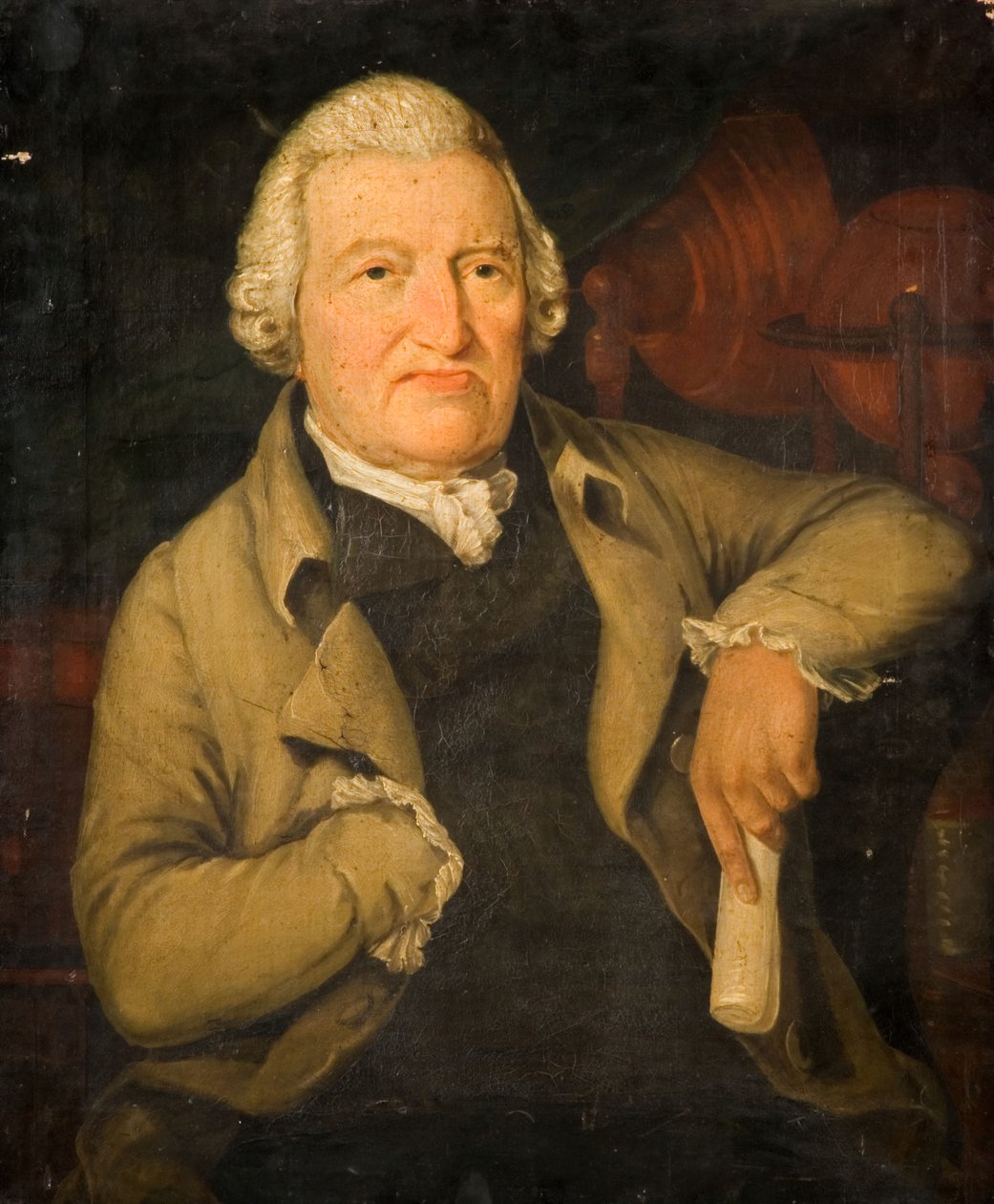 Portrett av Dr William Bache, 1800. av Unbekannt