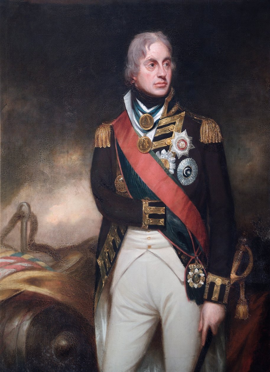 Portrett av admiral Lord Nelson, c1806 av Unbekannt