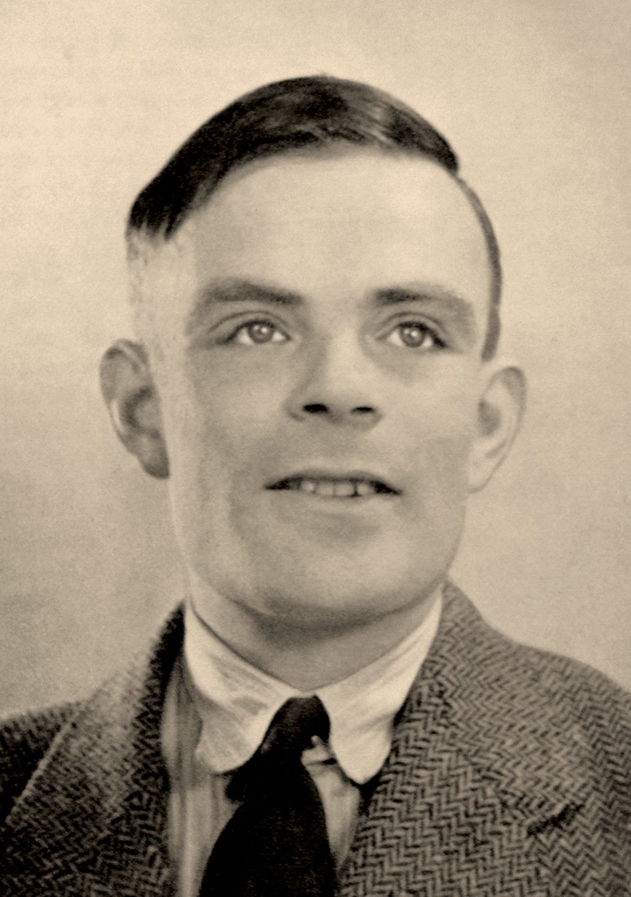 Portrett av Alan Mathison Turing av Unbekannt