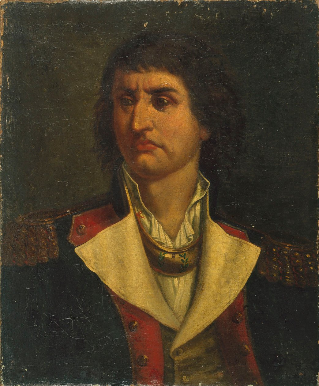Portrett av Antoine Joseph Santerre 1752-1809, 1793. av Unbekannt