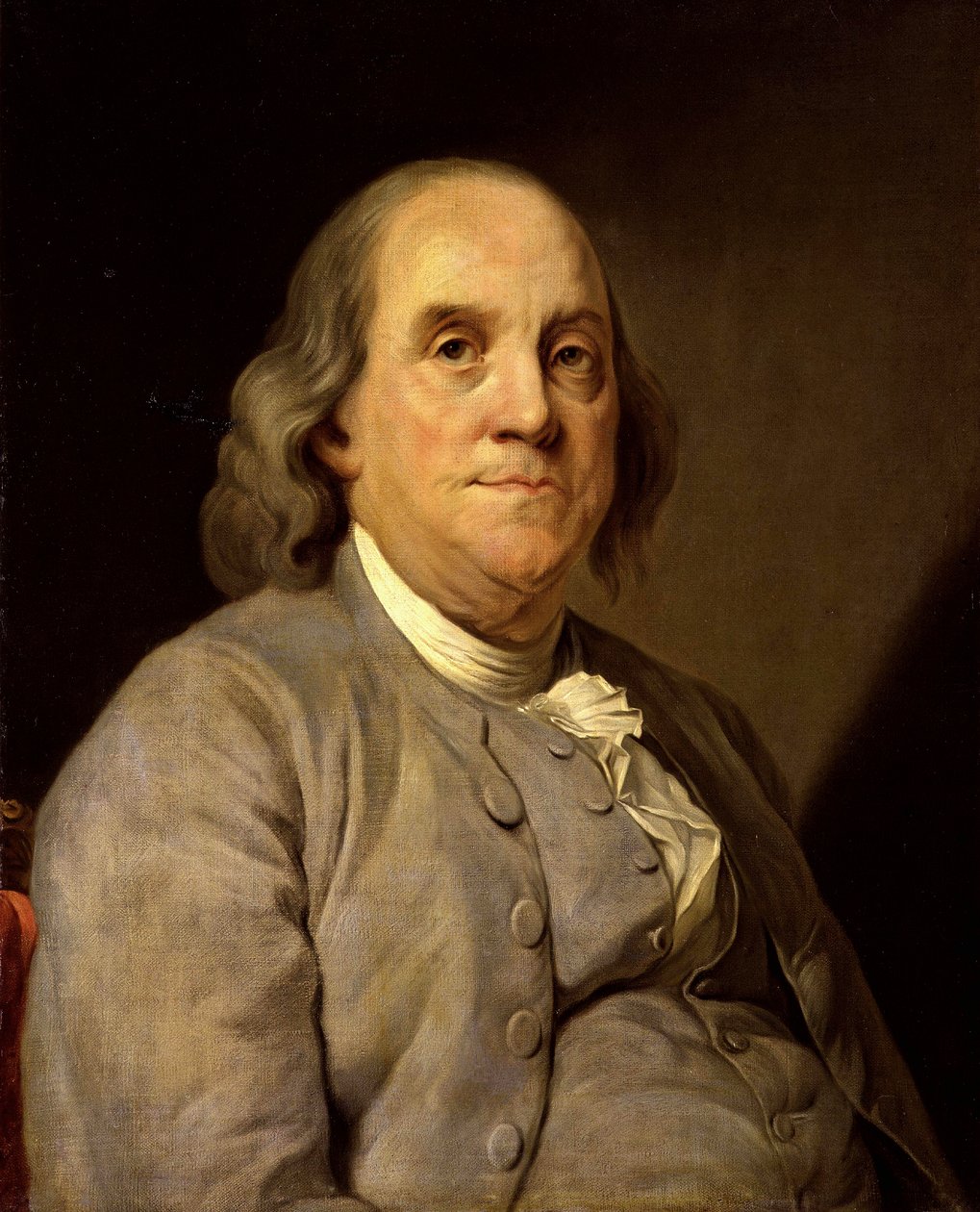 Portrett av Benjamin Franklin av Unbekannt