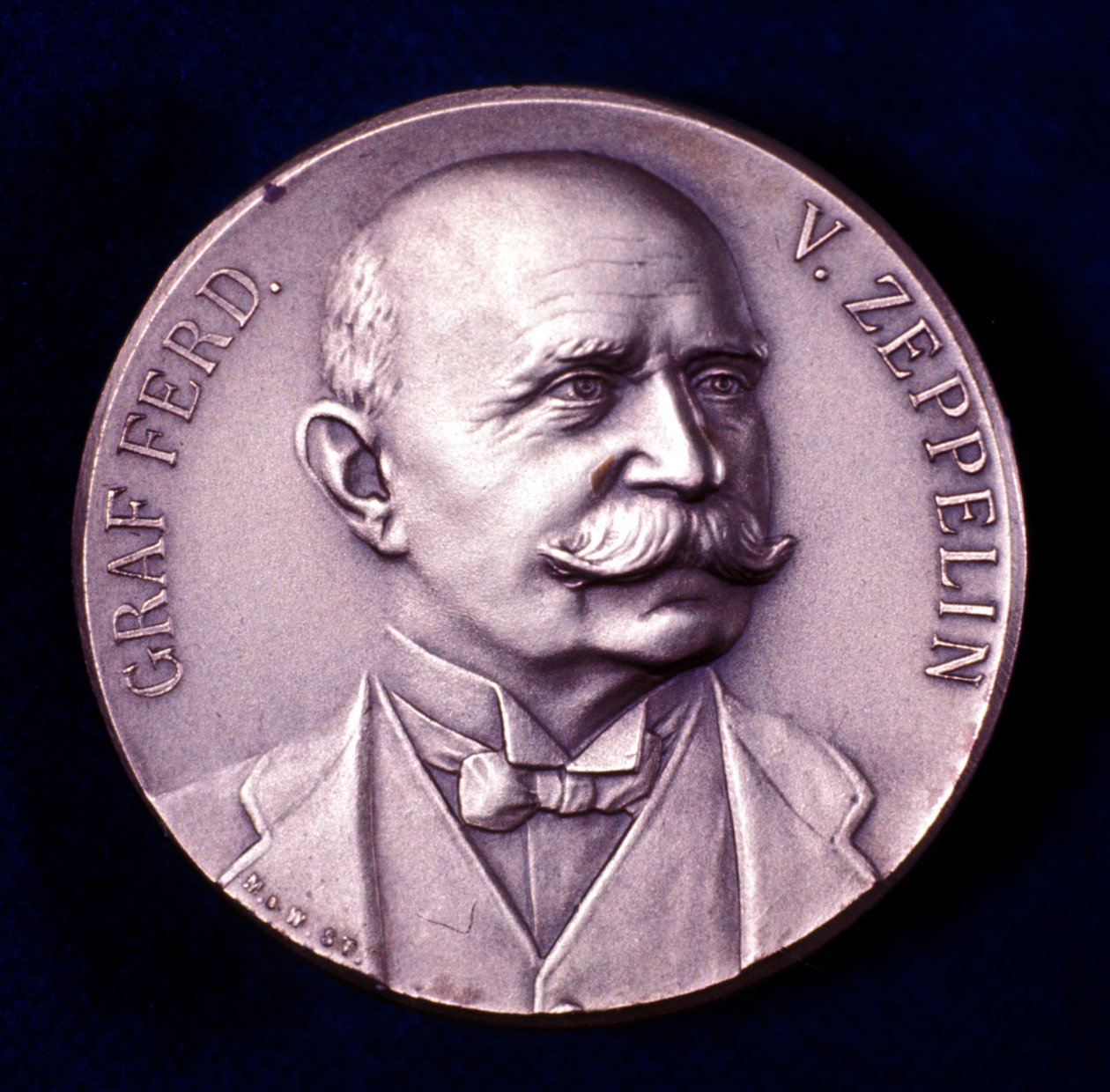 Portrett av grev Ferdinand von Zeppelin av Unbekannt